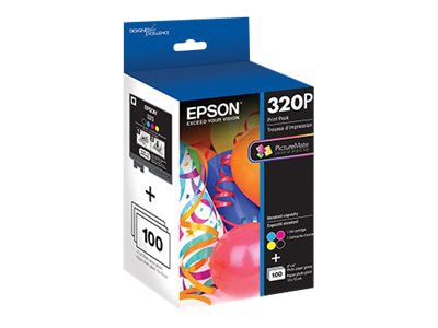 Epson 320P - 4-pack - black, yellow, cyan, magenta - original - ink cartrid