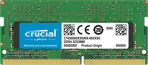 Crucial - DDR4 - 4 GB - SO-DIMM 260-pin - unbuffered