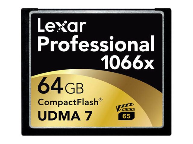 Lexar Professional - flash memory card - 64 GB - CompactFlash