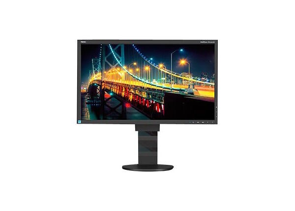 NEC MultiSync EA244UHD-BK - LED monitor - 24"