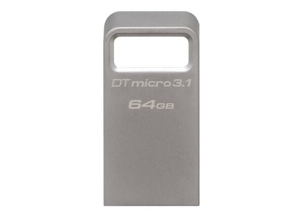 Kingston DataTraveler Micro 3.1 - USB flash drive - 64 GB