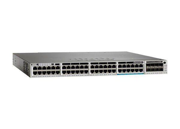 Cisco Catalyst 3850-12X48U-E - switch - 48 ports - managed - rack-mountable