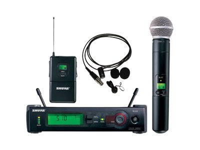 Shure SLX124/85/SM58 Combo Wireless System - wireless microphone system