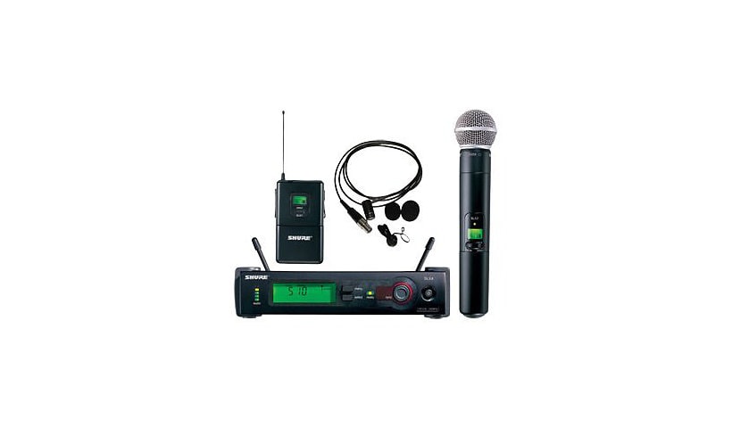 Shure SLX124/85/SM58 Combo Wireless System - wireless microphone system