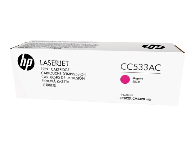 HP CC533AC Magenta Contract LaserJet Cartridge