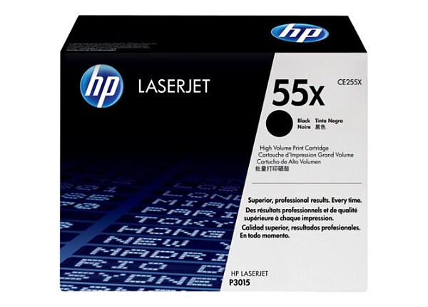HP CE255XC High Yield Black Contract LaserJet Cartridge