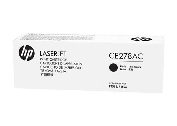 HP CE278AC Black Contract LaserJet Cartridge