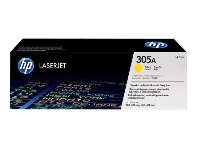 HP CE412AC Yellow Contract LaserJet Cartridge