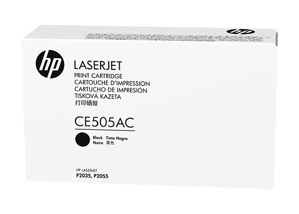 HP CE505AC Black Contract LaserJet Cartridge