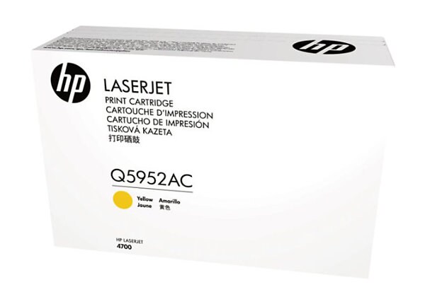 HP Q5952AC Yellow Black Contract LJ Cartridge