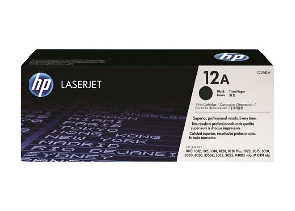 HP Q2612AC Black Contract LaserJet Cartridge