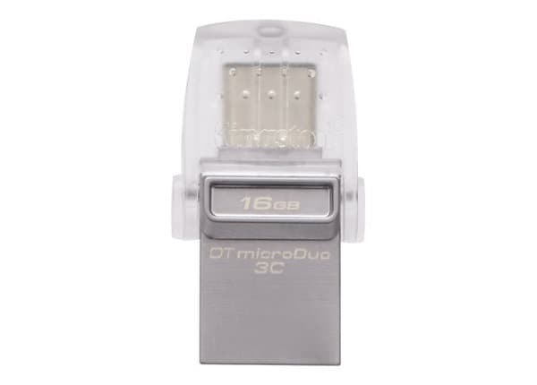 Kingston DataTraveler microDuo 3C - USB flash drive - 16 GB