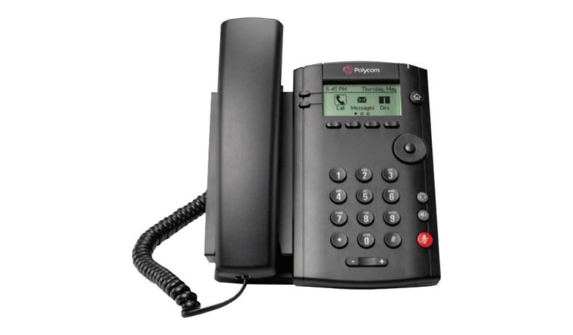 Poly VVX 101 - téléphone VoIP - (conférence) à trois capacité d'appel