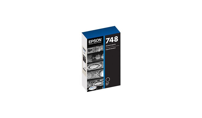 Epson 748 - black - original - ink cartridge