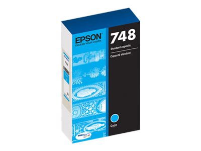 Epson 748 - cyan - original - ink cartridge