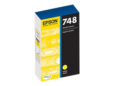 Epson 748 - yellow - original - ink cartridge