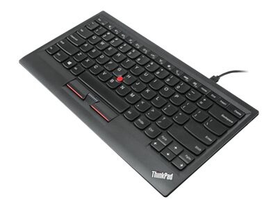 Lenovo ThinkPad Compact USB Keyboard with TrackPoint - keyboard - Canadian French