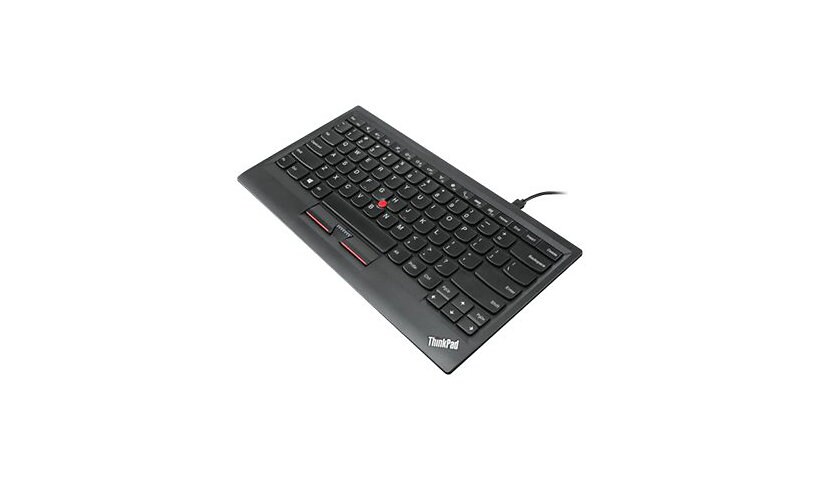 Lenovo ThinkPad Compact USB Keyboard with TrackPoint - keyboard - Canadian French