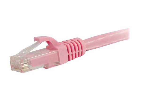 C2G Cat5e Snagless Unshielded (UTP) Network Patch Cable - patch cable - 3.65 m - pink