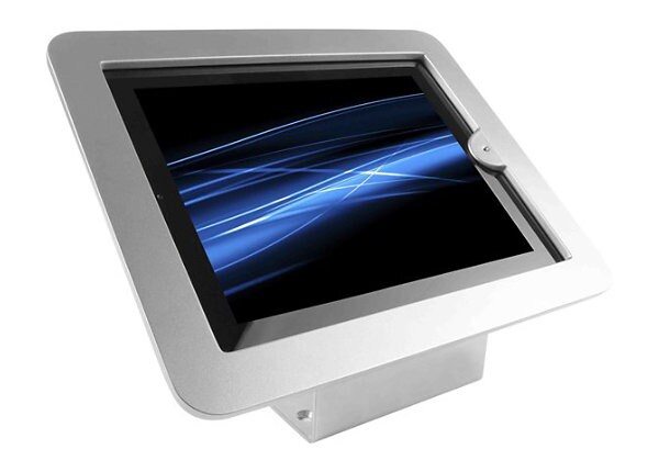 Compulocks iPad Secure Executive Enclosure with 45° Kiosk Silver - mounting kit