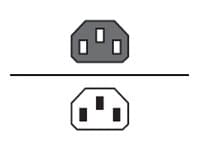 Spectra - power cable - IEC 60320 C14 to power IEC 60320 C13 - 8 ft