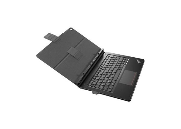 Lenovo ThinkPad Helix Folio Keyboard - keyboard and folio case - English - US