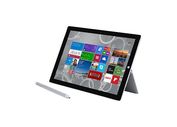 Microsoft Surface Pro 3 - 12" - Core i5 4300U - Windows 8.1 Pro 64-bit - 8
