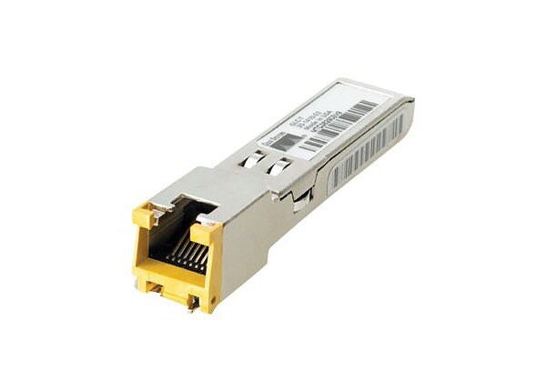 Cisco - SFP (mini-GBIC) transceiver module - 10Mb LAN, 100Mb LAN, GigE