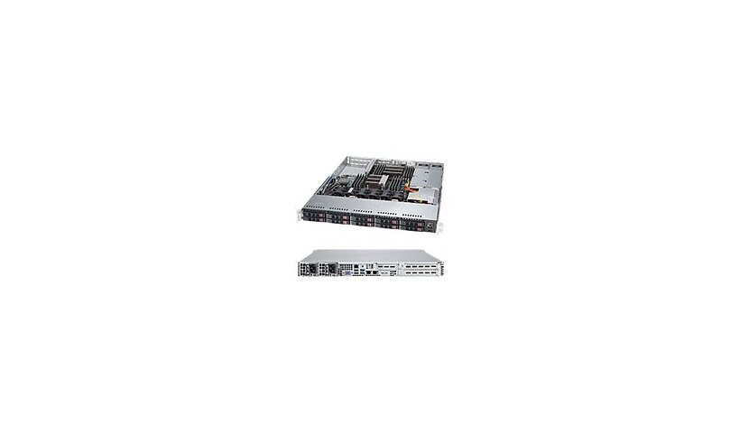 Supermicro SuperServer 1028R-WTR - rack-mountable - no CPU - 0 GB - no HDD