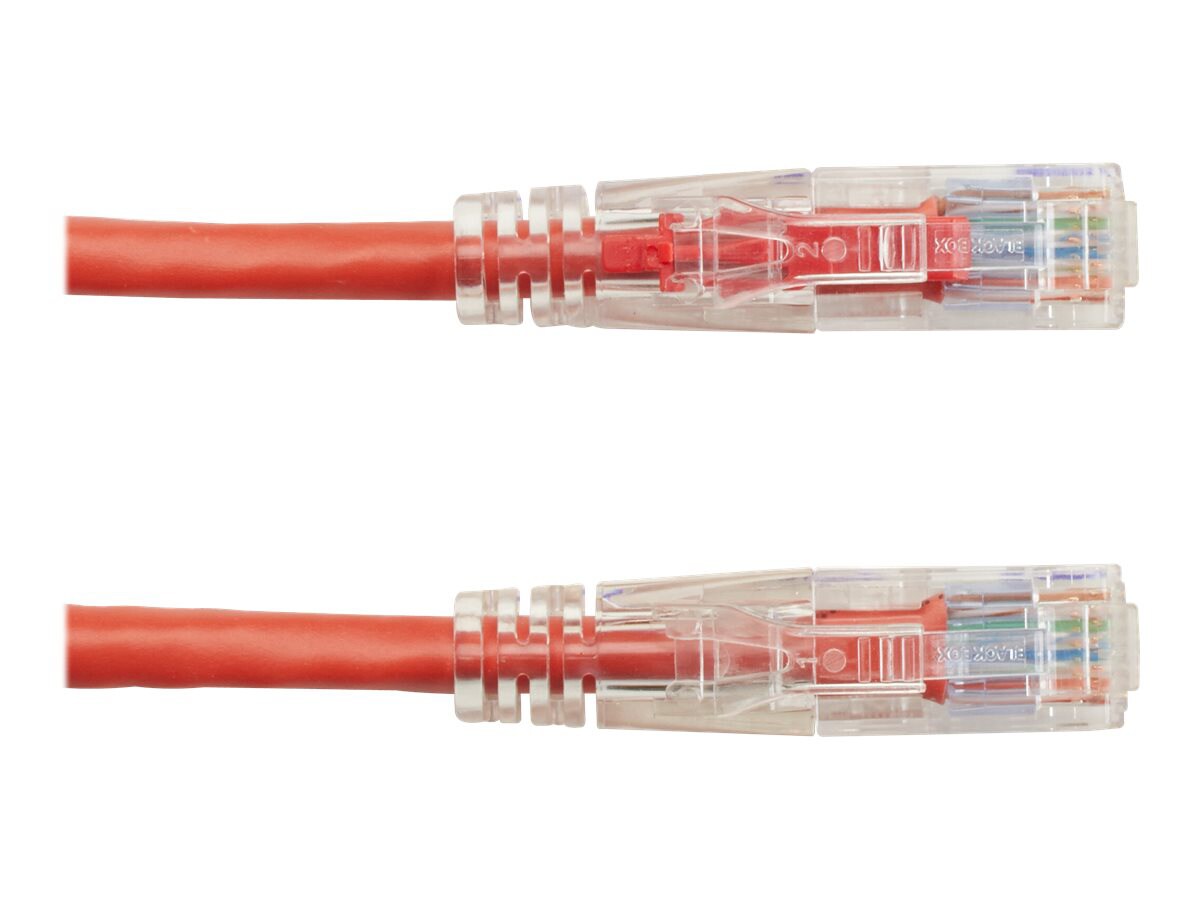 Black Box GigaTrue 3 patch cable - 4 ft - red