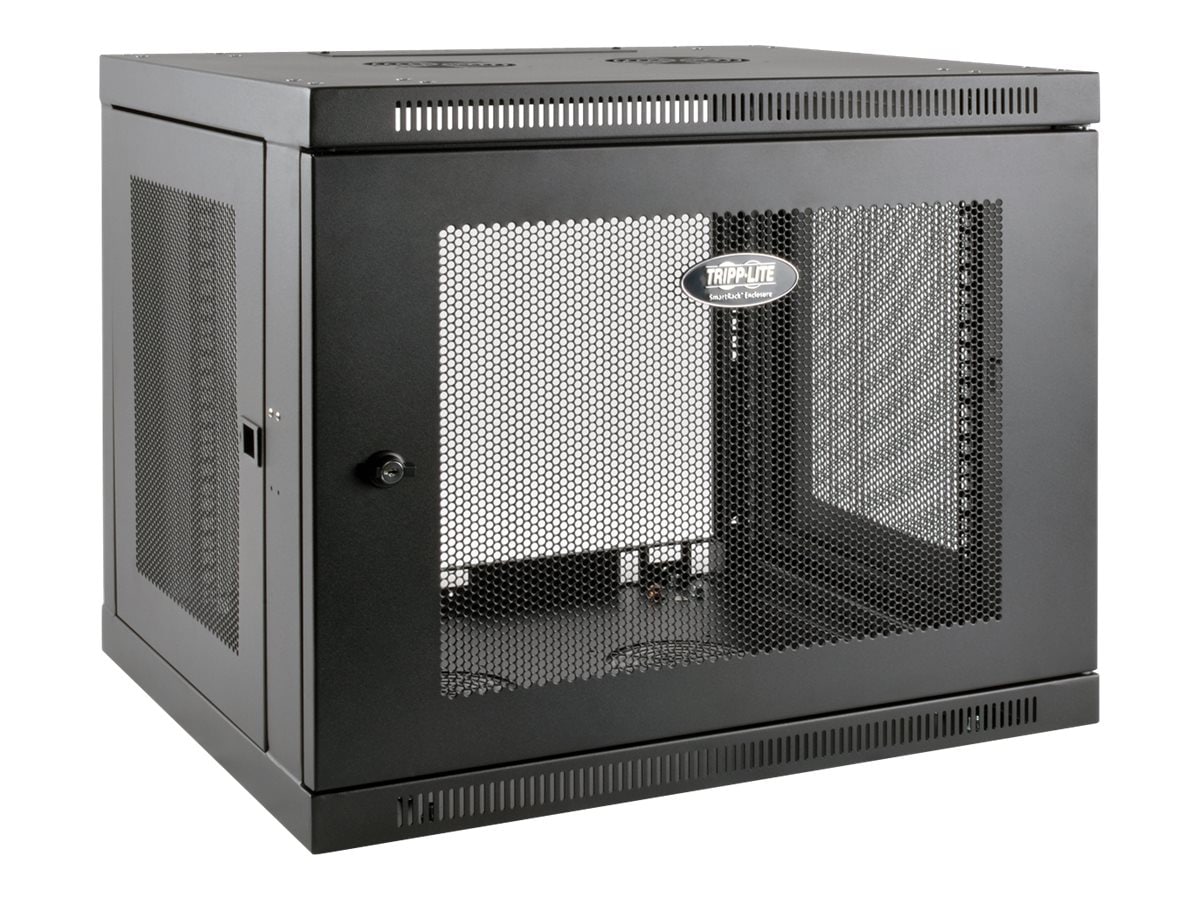 Tripp Lite 9U Wall Mount Rack Enclosure Server Cabinet Low Profile Deep -  rack - 9U