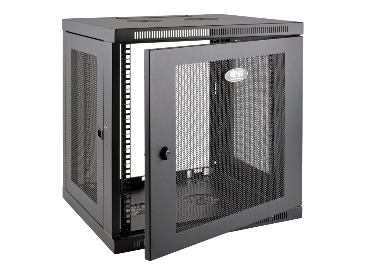 Eaton Tripp Lite Series SmartRack 12U Low-Profile Switch-Depth-Plus Wall-Mount Rack Enclosure - Thumbnail 3