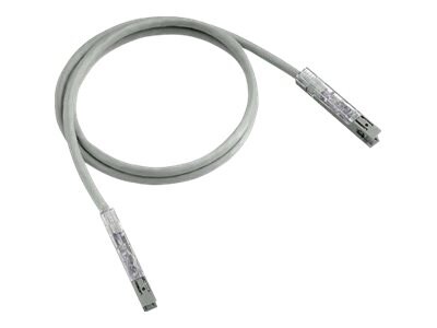 Panduit PAN-PUNCH 110 - patch cable - 19.7 ft - white, blue