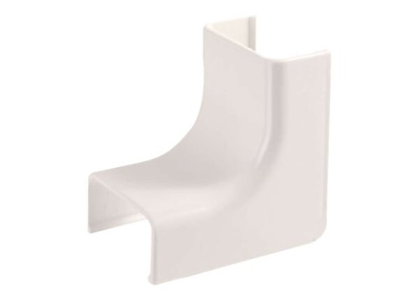 C2G Wiremold Uniduct 2900 Internal Elbow - Fog White - cable raceway inside corner