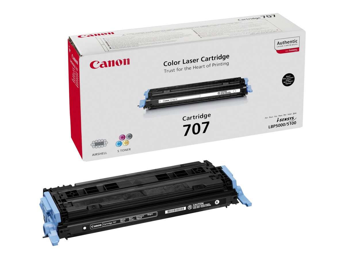 Canon PFI-707 BK - black - original - ink tank