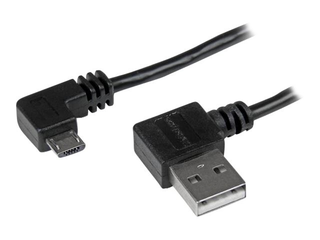 StarTech.com 1m / 3 ft Micro-USB Cable with Right-Angled Connectors - M/M