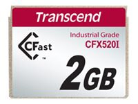 Transcend CFast CFX520I Industrial Grade - flash memory card - 2 GB - CFast