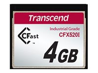 TRANSCEND 4GB CFAST 1.1 SATA2, IND