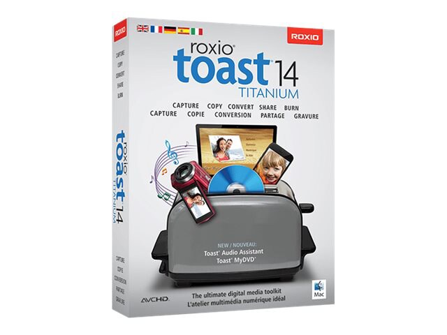 Roxio Toast Titanium (v. 14) - license - 1 user
