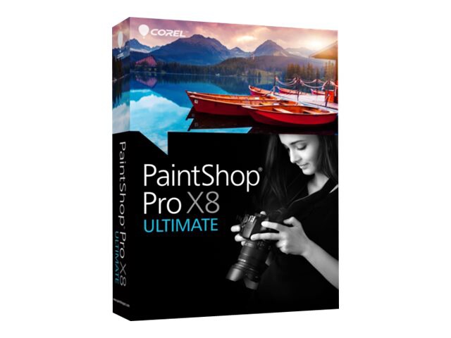 Corel PaintShop Pro X8 Ultimate - box pack