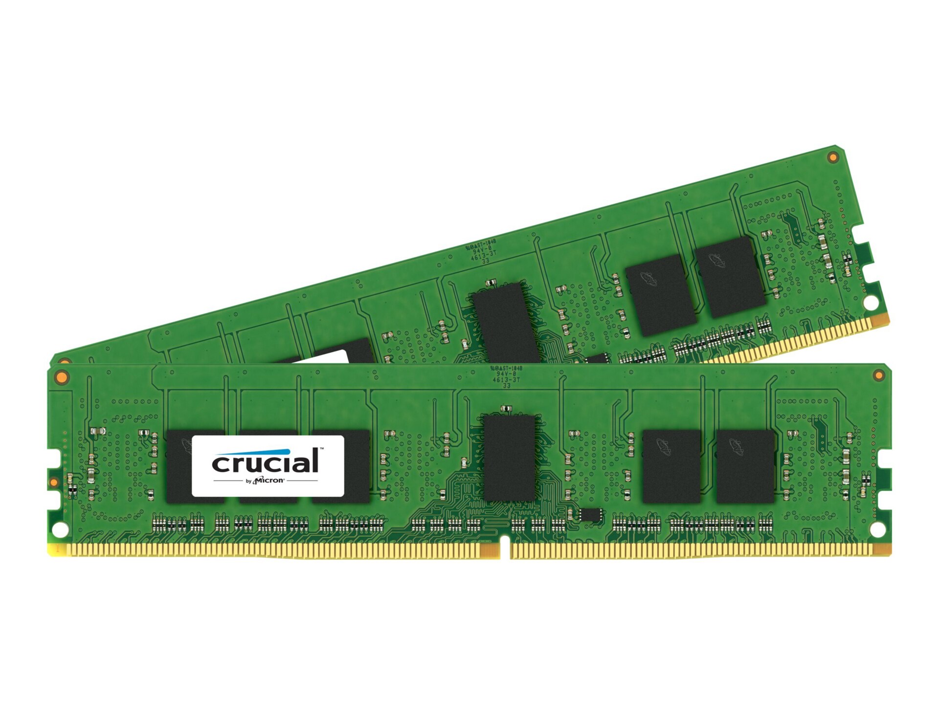 Crucial - DDR4 - 8 GB: 2 x 4 GB - DIMM 288-pin
