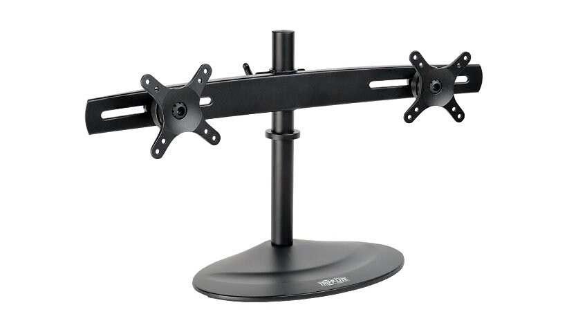 Tripp Lite Dual Display TV Desk Mount Monitor Stand Swivel Tilt 10" - 26"