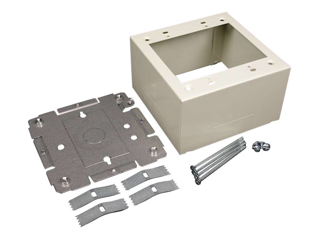 C2G Wiremold 2400 Double Gang Extra Deep Device Box Fitting - cable raceway device box fitting