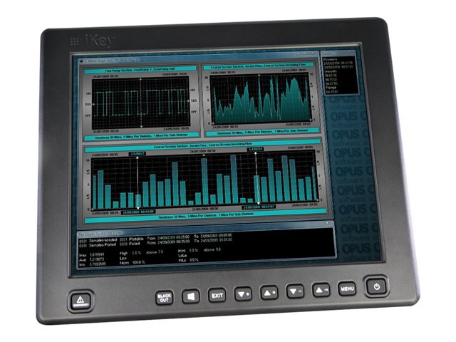 iKey IK-KV-12.1 - LCD monitor - 12.1"