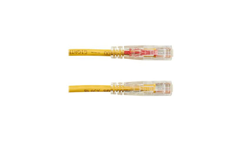 Black Box GigaTrue 3 patch cable - 5 ft - yellow