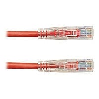 Black Box 5ft Red GigaTrue CAT6 550Mhz UTP Patch Cable Optional Locking 5'