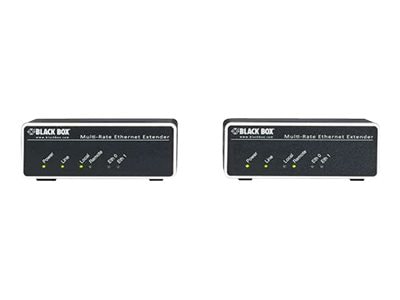 Black Box Multi-Rate Ethernet Extender - network extender - 10Mb LAN, 100Mb