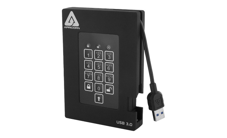 Apricorn Aegis Padlock Fortress A25-3PL256-S1000F - SSD - 1 TB