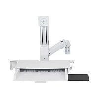 Ergotron StyleView mounting kit - for LCD display / keyboard / mouse / CPU - sit-stand combo arm with worksurface -