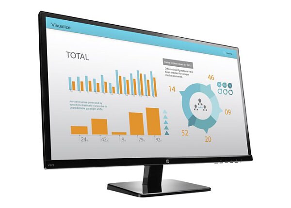 HP V272 - LED monitor - 27" - Smart Buy